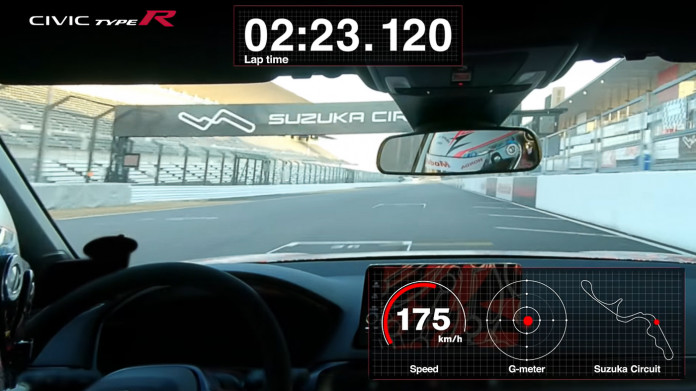 autos, cars, honda, news, honda civic, ‘ride along’ in the latest honda civic type r as it breaks a new record in japan!