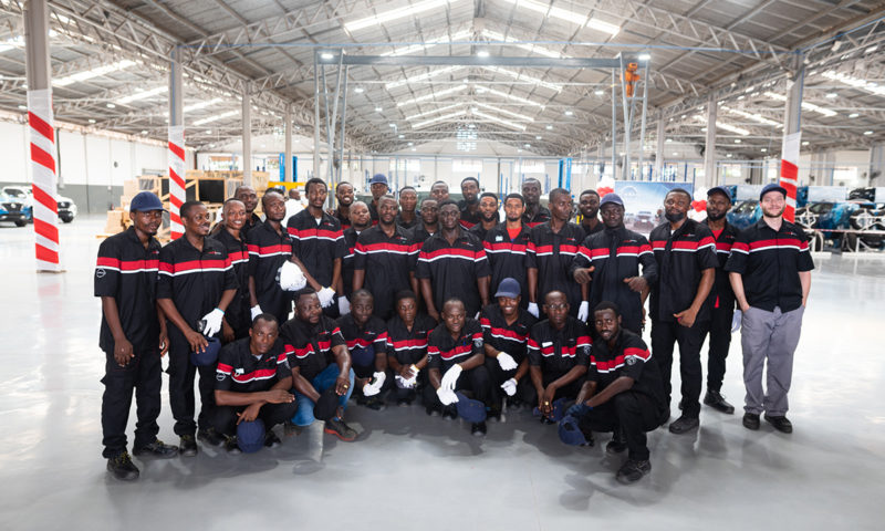 autos, cars, industry news, nissan, accra, facility, ghana, industry news, nissan navara, production, tema, tema ghana, tema plant, nissan navara assembly plant ceremoniously opened in ghana