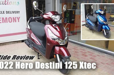 article, autos, cars, a walk around video of the 2022 hero destini 125 xtec shows if its worth your money