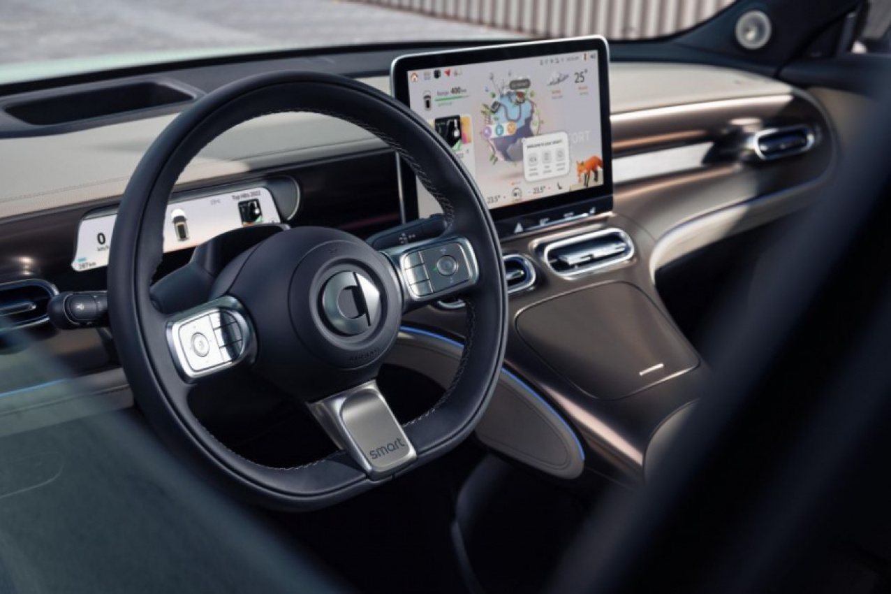 autos, cars, smart, 2023 smart #1 unveiled