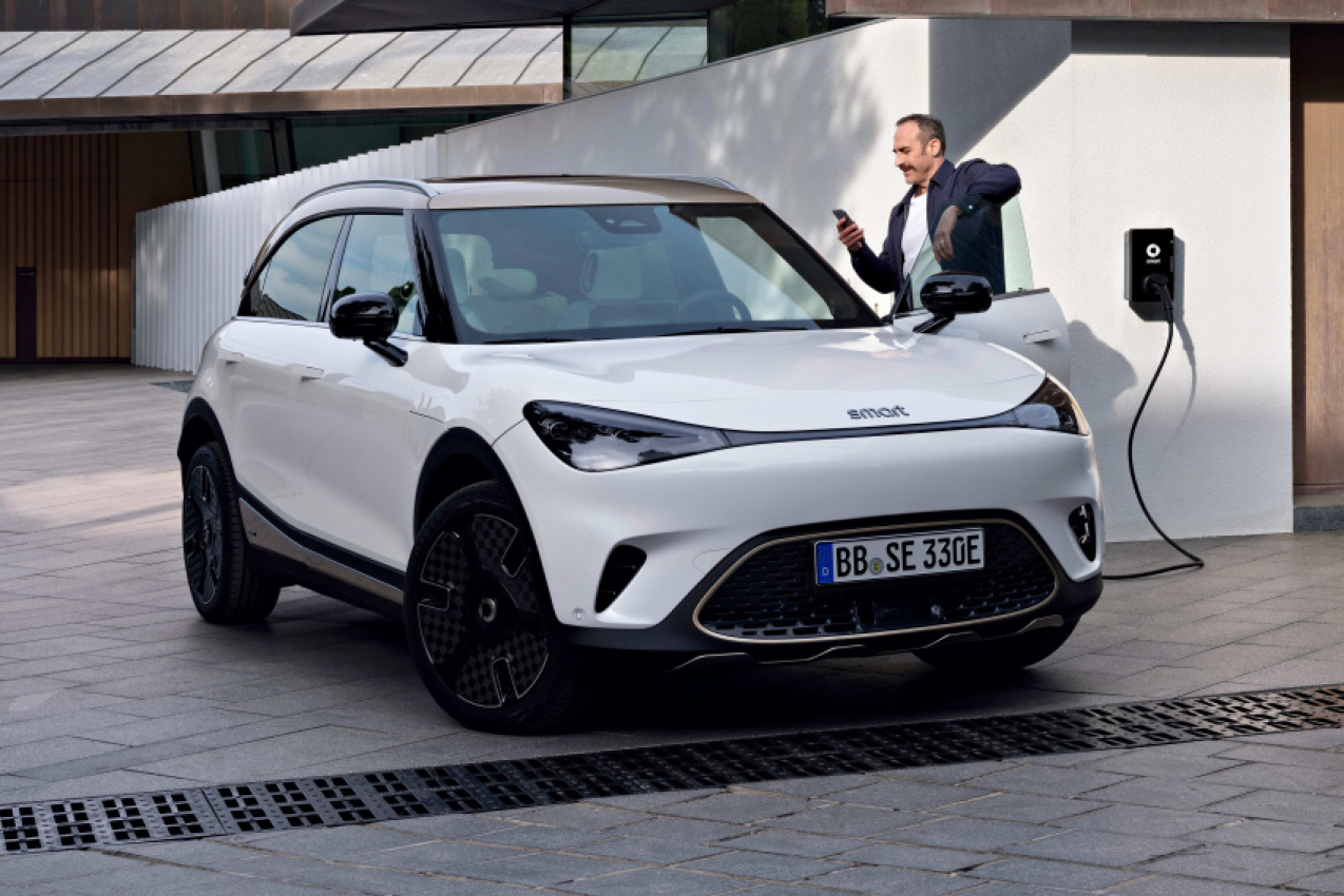 autos, cars, smart, 2023 smart #1: electric crossover unveiled with 200kw