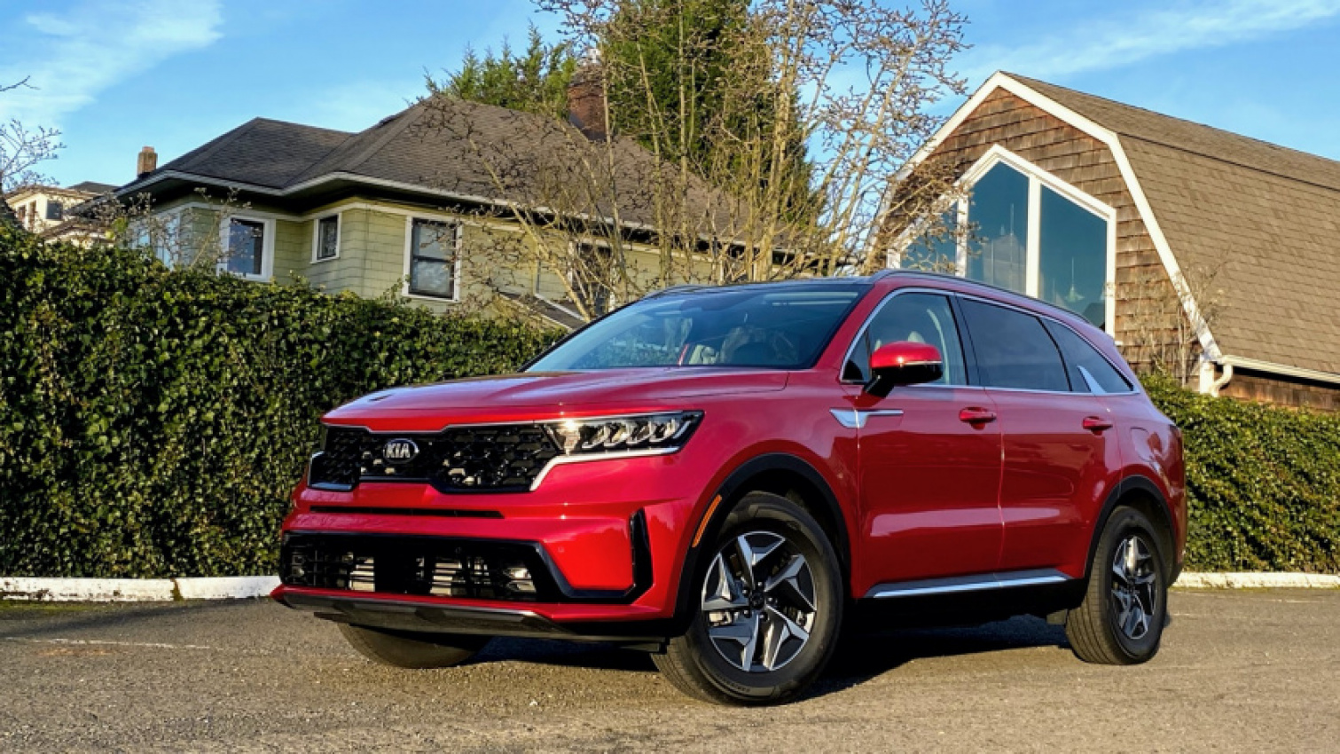 autos, cars, kia, first drives, hybrids, kia news, kia sorento, kia sorento news, first drive review: 2021 kia sorento hybrid beats highlander hybrid with 37 mpg and better tech, but it’s no telluride