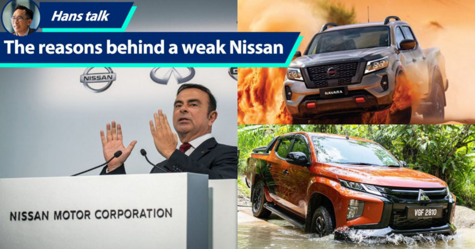 autos, cars, mitsubishi, nissan, carlos ghosn explains why nissan is weaker than even mitsubishi in south east asia