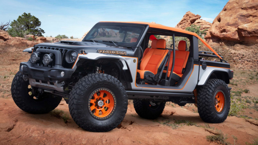 autos, cars, jeep, new extreme off-road jeep moab easter safari concepts revealed