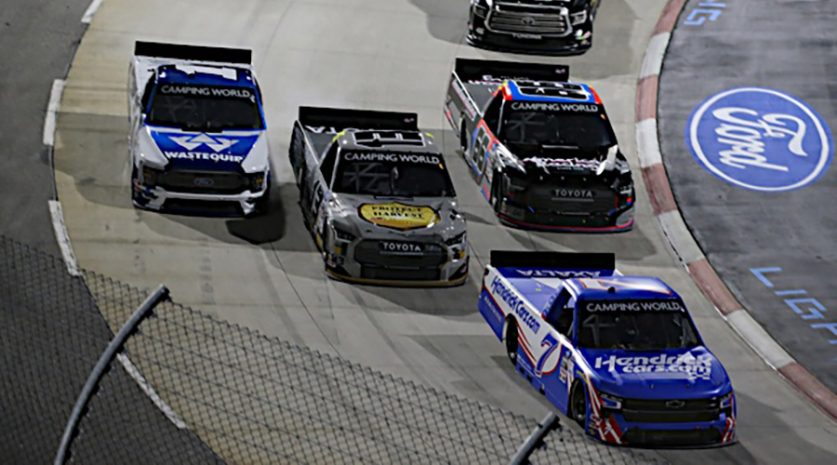 all nascar, autos, cars, william byron wins truck series race at martinsville