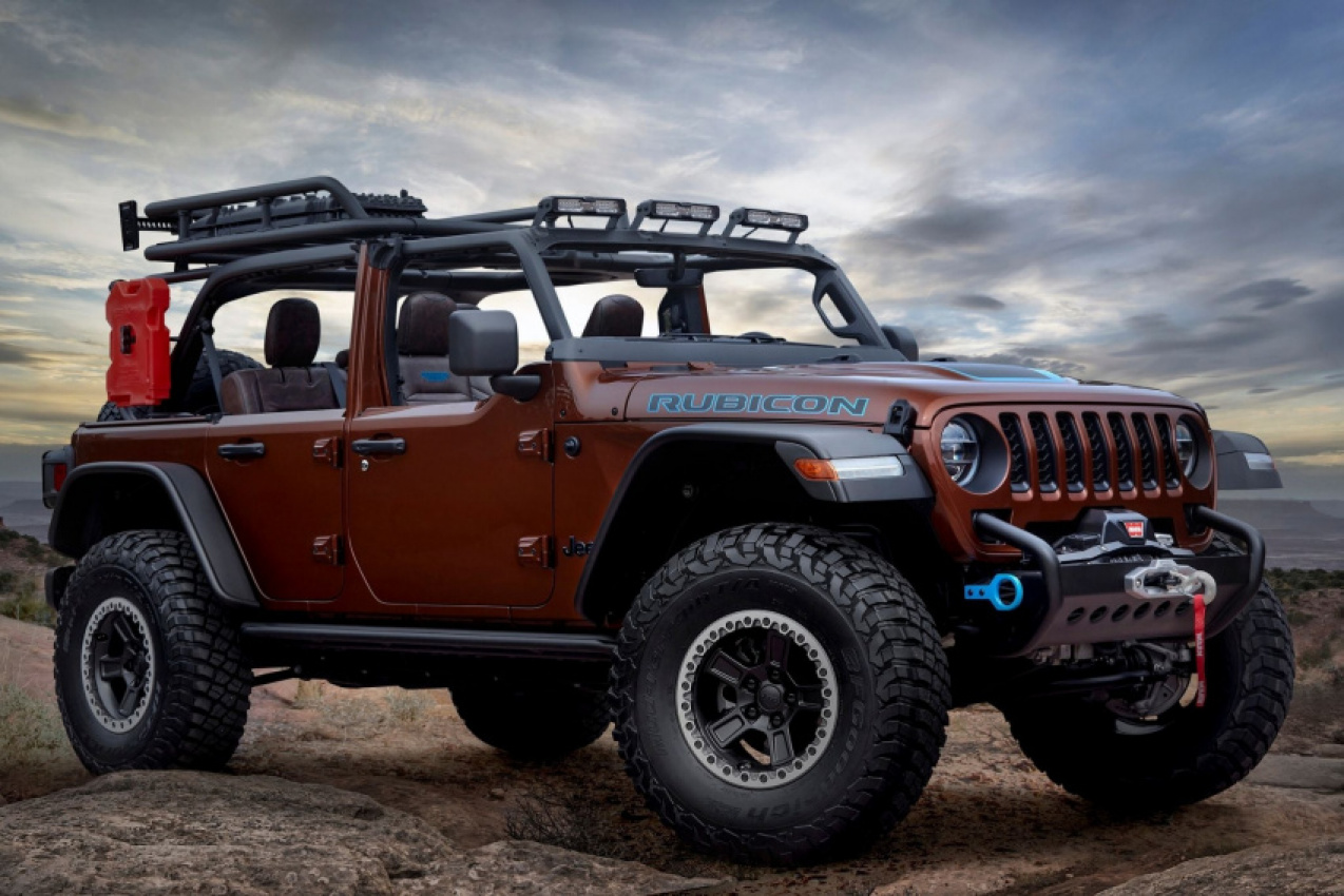 autos, cars, hp, jeep, jeep wrangler, wrangler, 625-hp jeep wrangler ev leads 2022 easter jeep safari lineup