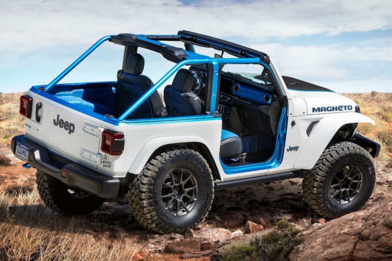 autos, cars, jeep, reviews, 4x4 offroad cars, adventure cars, car news, electric cars, jeep wrangler, wrangler, jeep wrangler ev given thumbs up by 4x4 fans