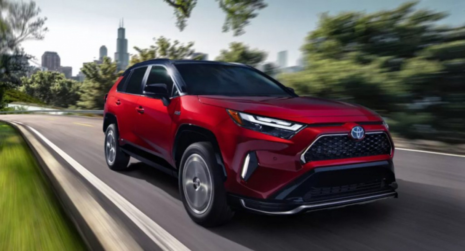 autos, cars, toyota, small, midsize and large suv models, only 1 toyota is faster than the rav4 prime