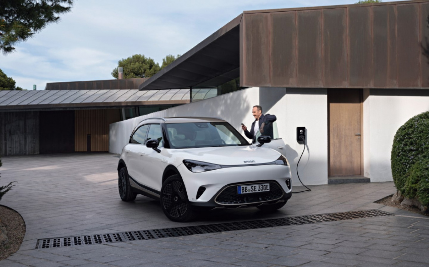 autos, cars, news, smart, electric cars, geely, mercedes, microsoft, smart #1 electric crossover is brand’s first all-new car since 2014