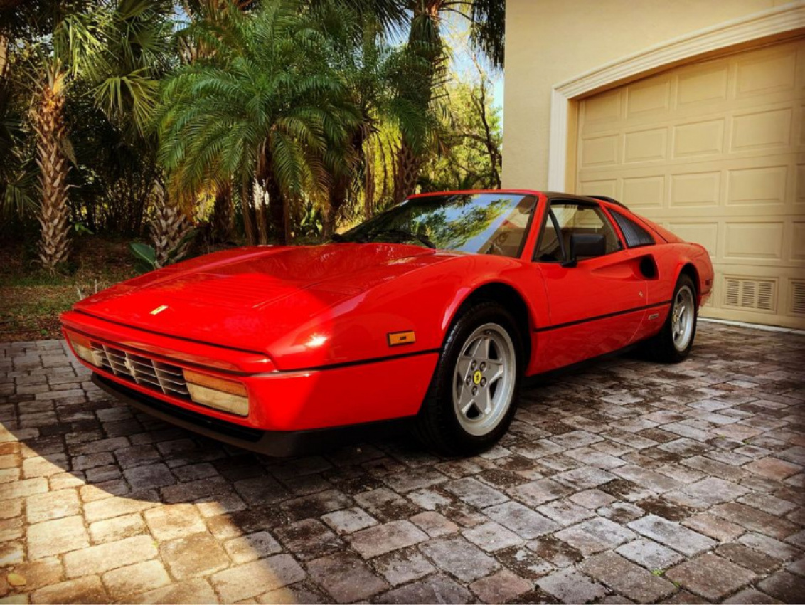 autos, cars, ferrari, american, asian, celebrity, classic, client, europe, exotic, features, german, handpicked, luxury, modern classic, muscle, news, newsletter, off-road, sports, supercar, trucks, 1987 ferrari 328 gts embraces f1 history