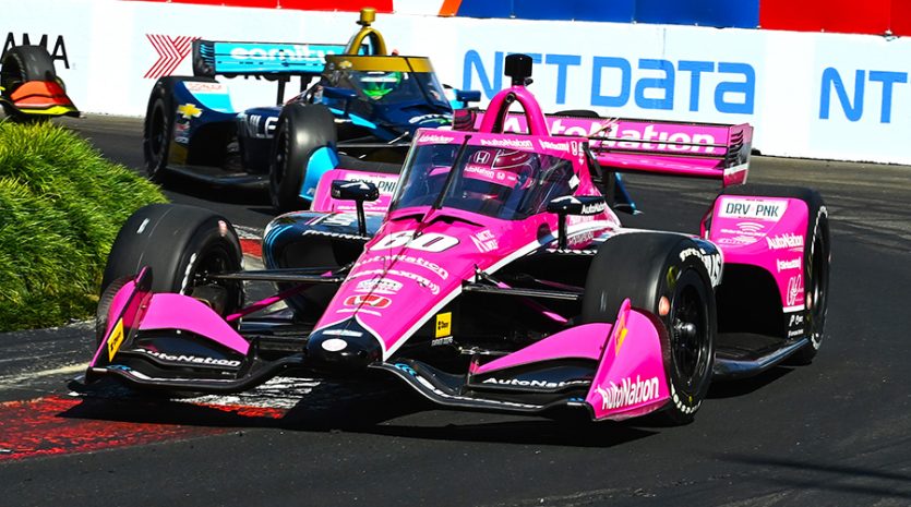 all indycar, autos, cars, pagenaud, rossi top friday long beach practice