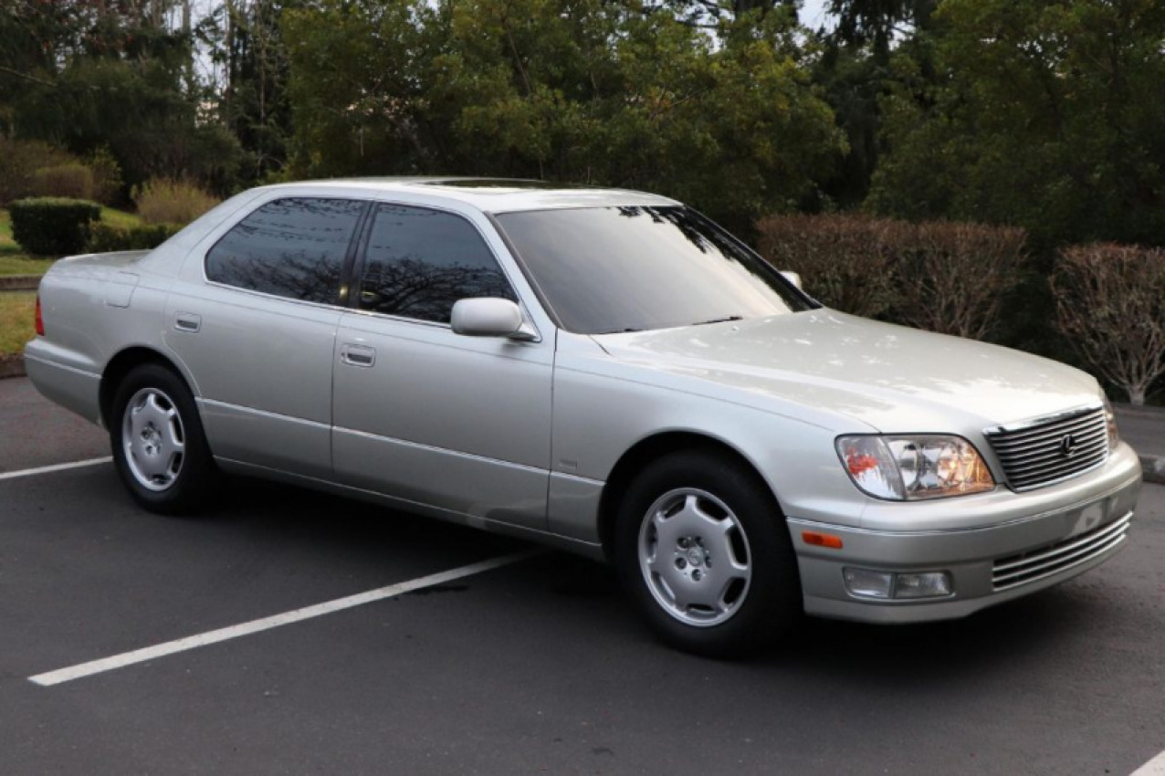 autos, cars, lexus, android, auction, used cars, android, cars & bids bargain of the week: 2000 lexus ls 400