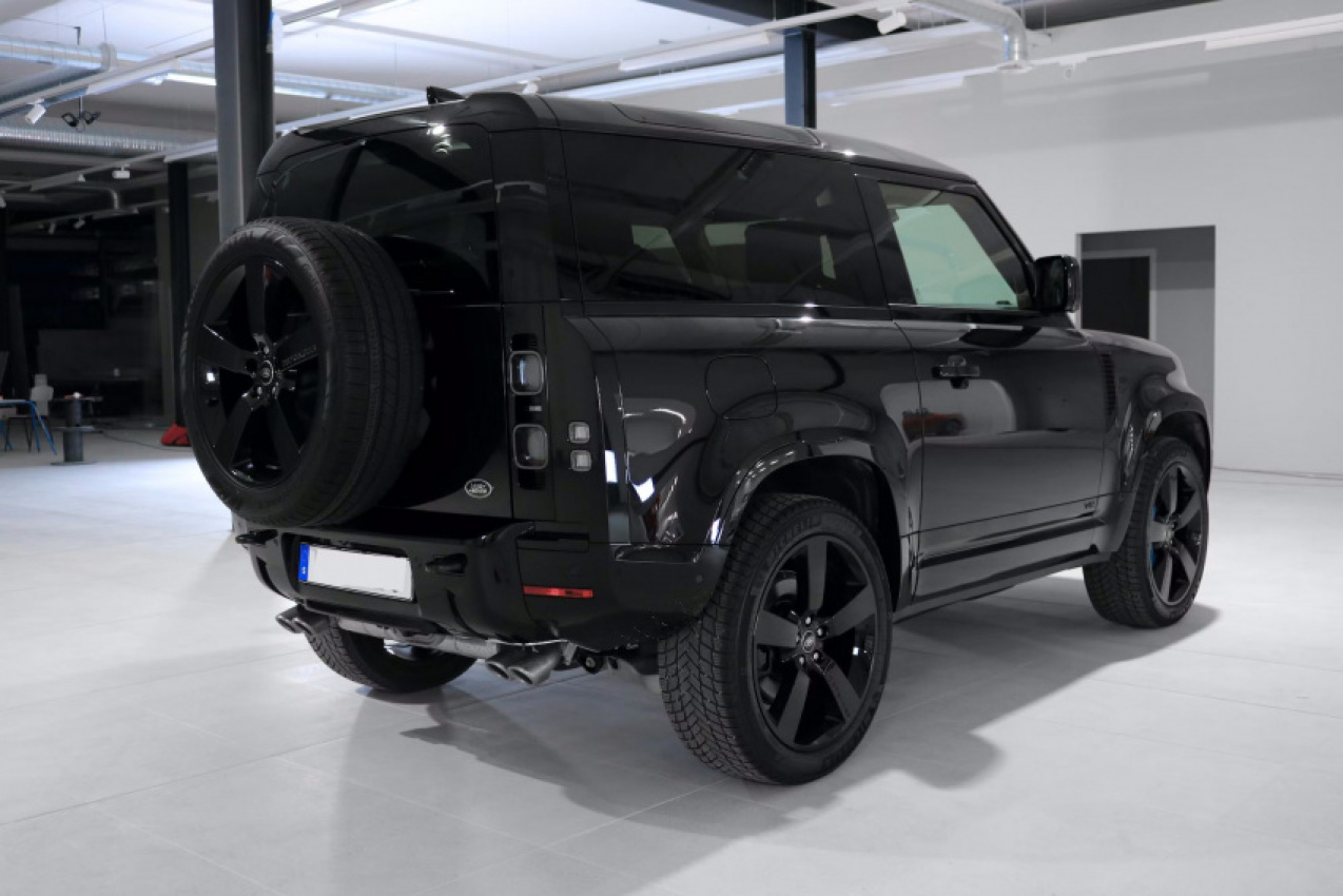 autos, cars, land rover, news, auction, james bond, land rover defender, land rover videos, used cars, video, channel your inner 007 with this limited run land rover defender v8 bond edition