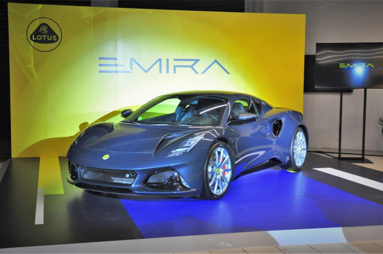 autos, car brands, cars, lotus, android, lotus cars, malaysia, sports car, android, lotus emira v6 first edition unveiled in malaysia