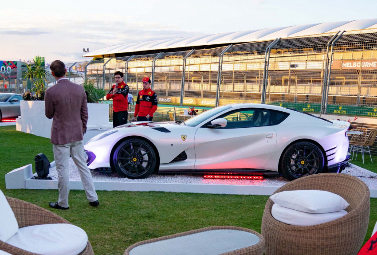 autos, cars, ferrari, ferrari 812 competizione makes australian debut at melbourne f1 grand prix