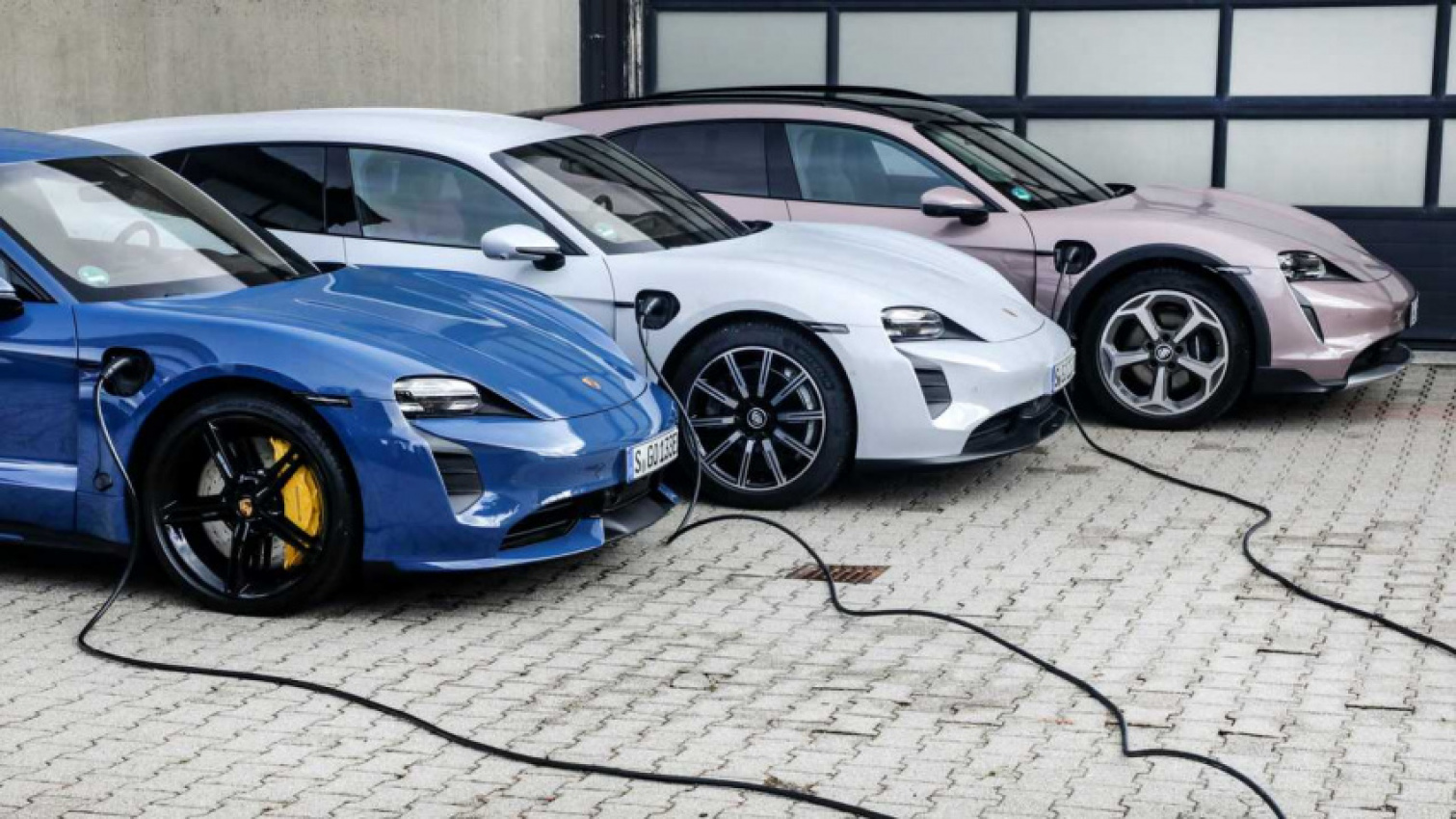 autos, cars, porsche, porsche running tests with taycan to see if it can power ... everything