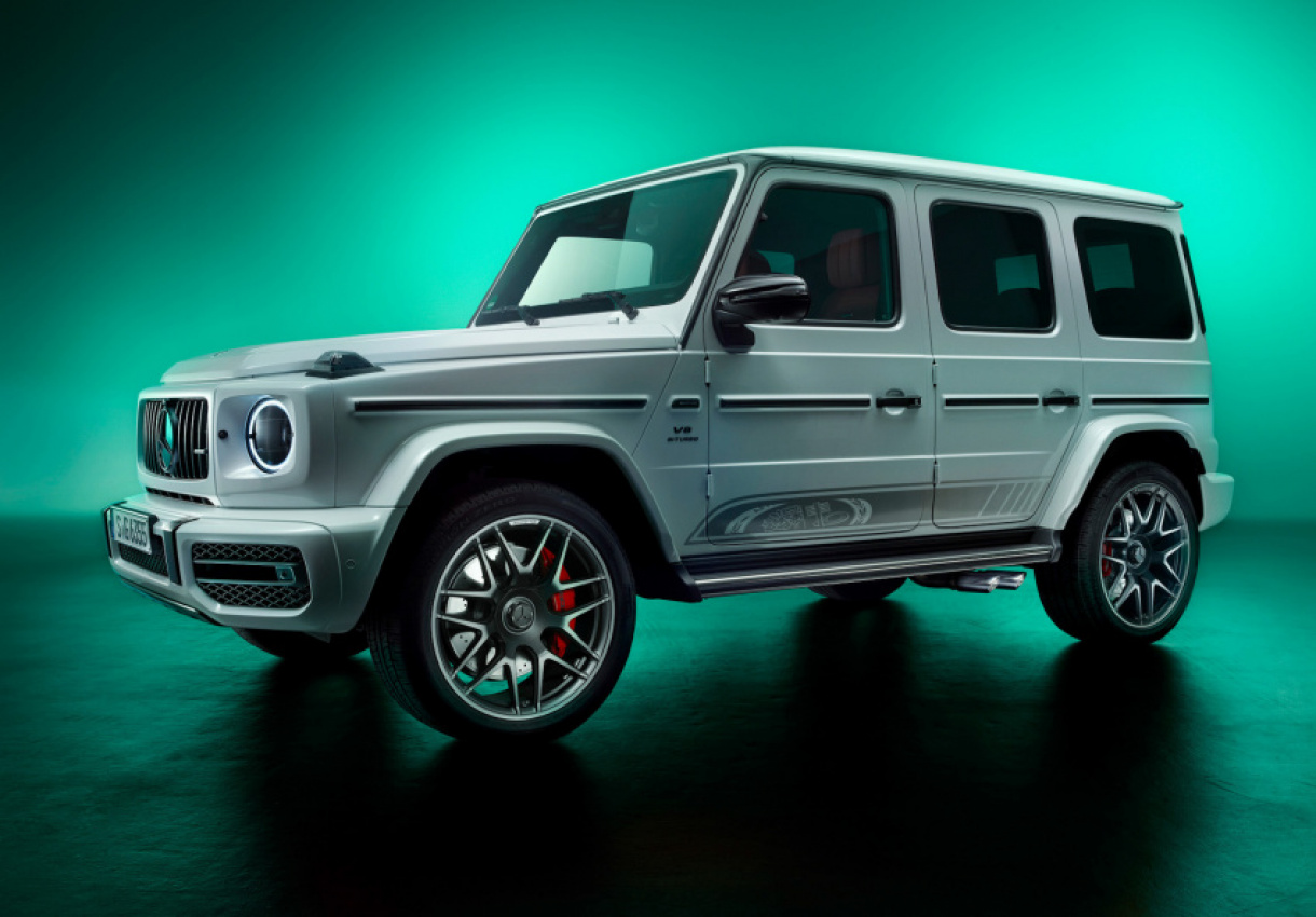 autos, cars, mercedes-benz, mg, news, mercedes, mercedes g-class, new cars, mercedes-amg g 63 “edition 55” kicks off a run of special cars celebrating 55 years of amg