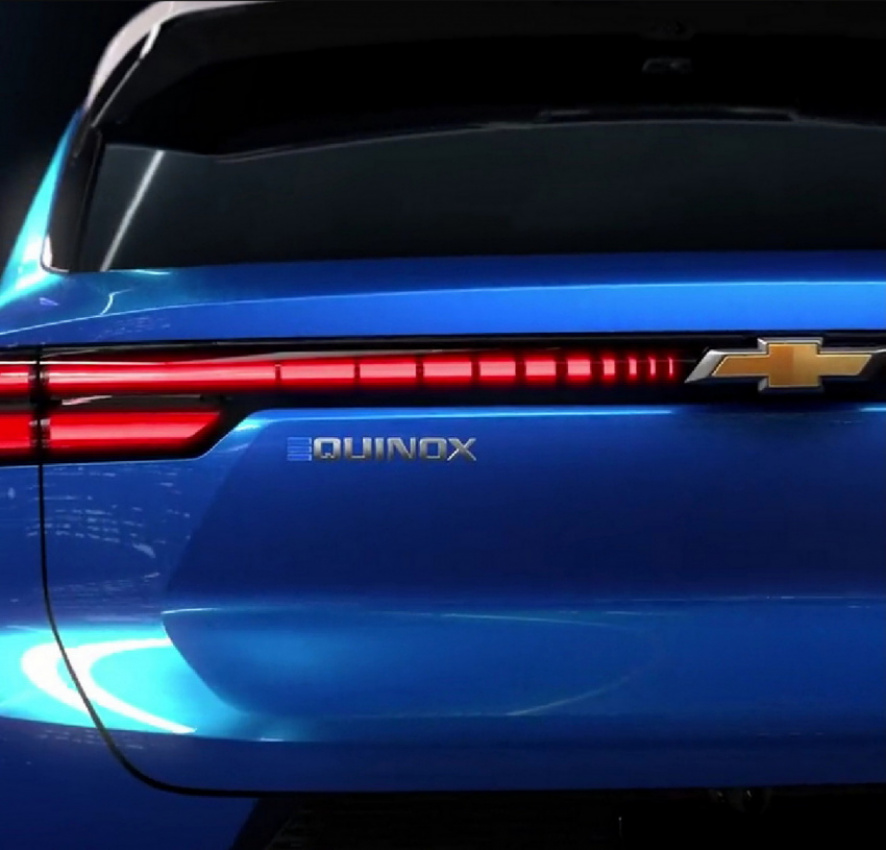 autos, cars, chevrolet, news, chevrolet equinox, electric vehicles, teaser, chevrolet teases electric 2024 equinox again with 30-second sizzle reel