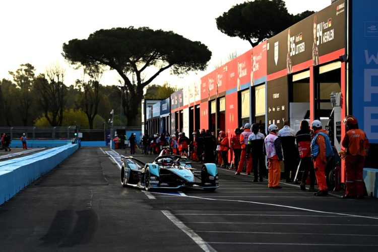 autos, formula e, motorsport, rome e-prix, evans wins saturday’s rome e-prix in dominant style