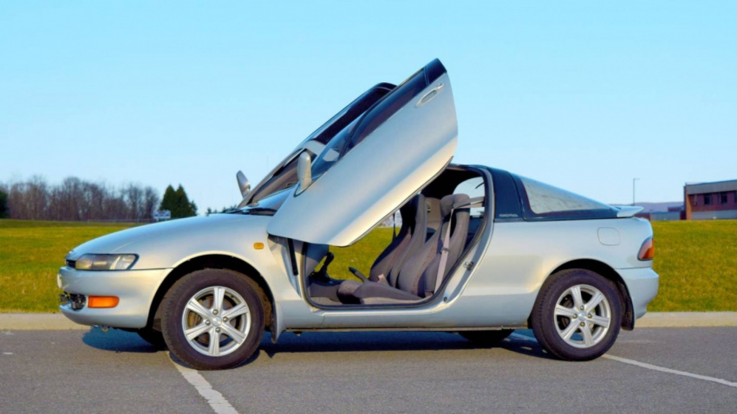 autos, cars, mclaren, toyota, the little toyota sera that inspired the mclaren f1's doors is up for auction
