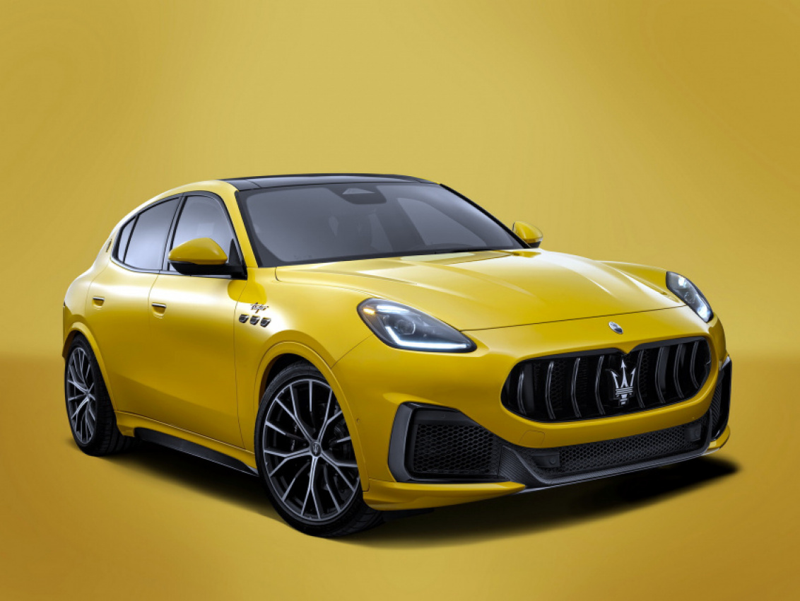 autos, cars, hp, maserati, news, android, electric vehicles, galleries, maserati grecale, maserati videos, new cars, video, android, 2023 maserati grecale breaks cover with up to 530 hp