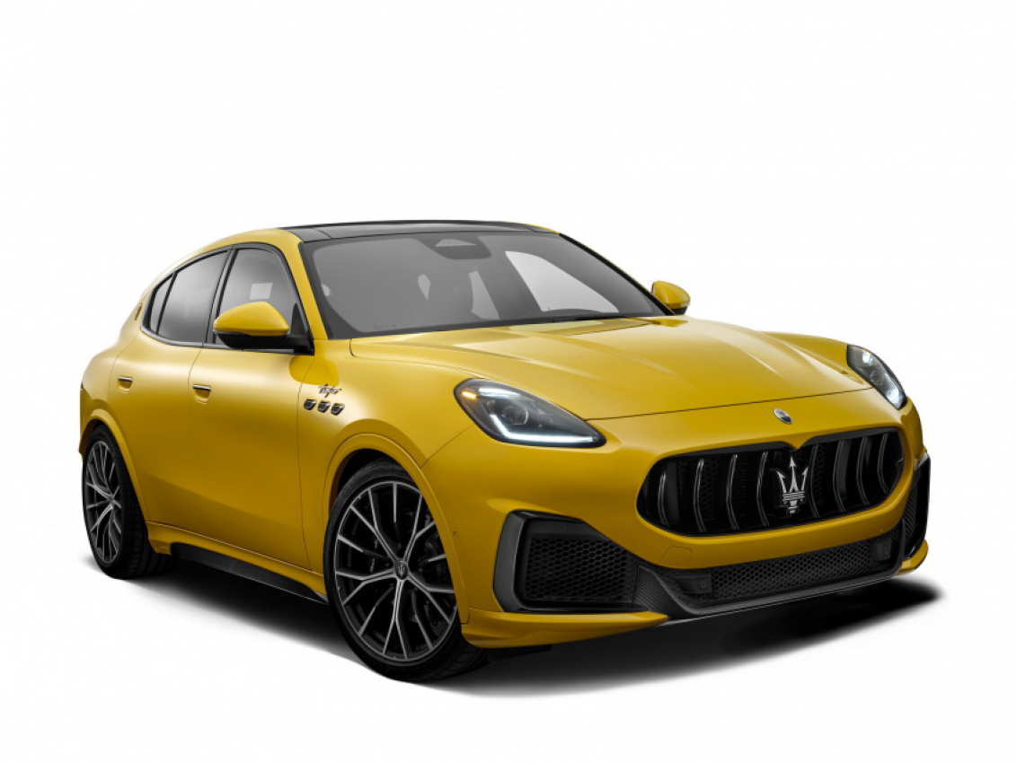 autos, cars, hp, maserati, news, android, electric vehicles, galleries, maserati grecale, maserati videos, new cars, video, android, 2023 maserati grecale breaks cover with up to 530 hp