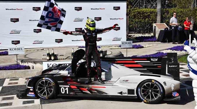 all sports cars, autos, cadillac, cars, no. 01 cadillac goes first to last to first for long beach win
