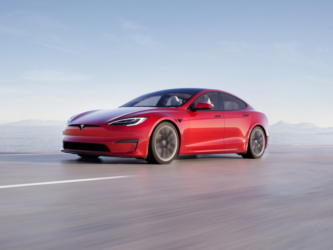 autos, cars, model s, tesla, “modified” model s plaid beats taycan on track, controversy ensues.