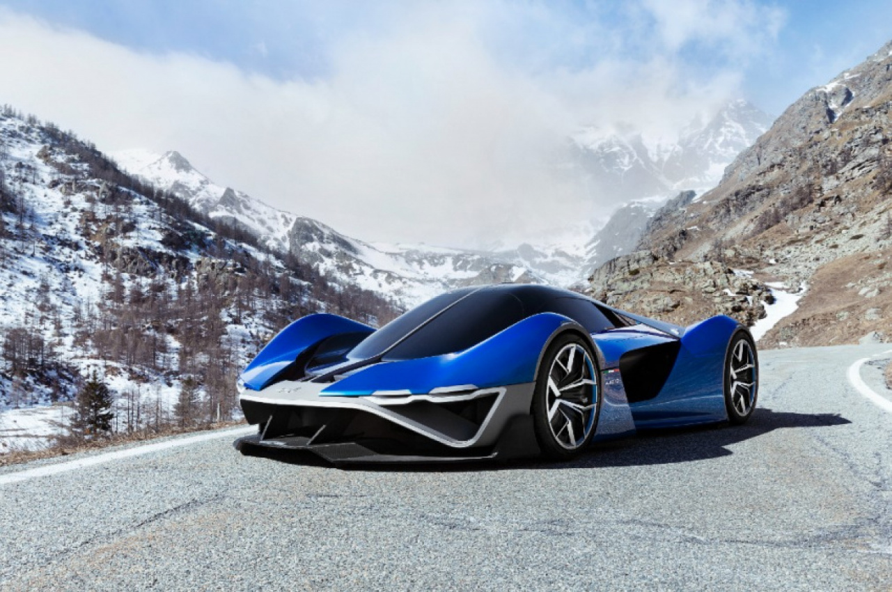 autos, cars, hypercar, news, a4810, alpine, alpine a4810, concept car, french, hydrogen, supercar, alpine unveils a4810 hydrogen-powered concept supercar