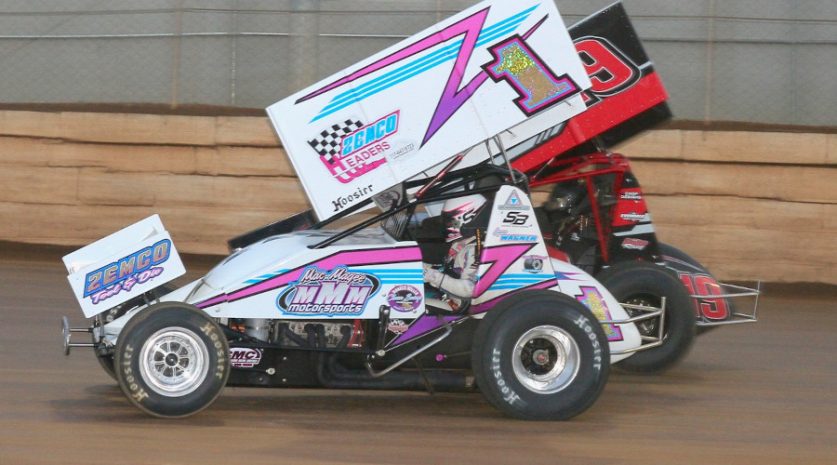 all sprints & midgets, autos, cars, wagner goes back to back at port royal