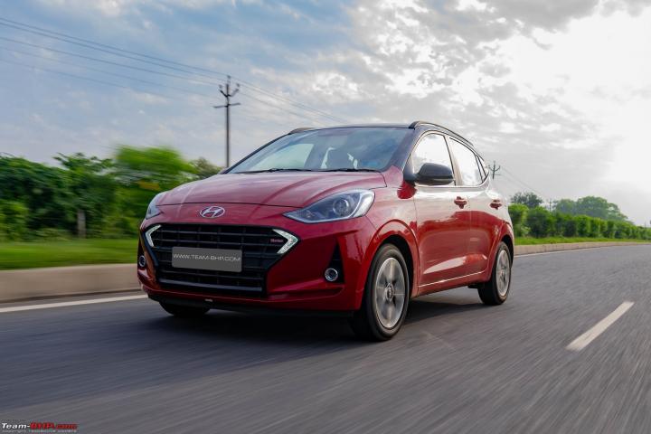 autos, cars, hyundai, aura, discount, grand i10 nios, indian, other, santro, hyundai offers discounts of up to rs. 48,000 in april