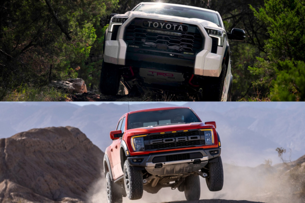 autos, cars, ford, toyota, trucks, is the 2022 toyota tundra trd pro a 2022 ford raptor fighter?