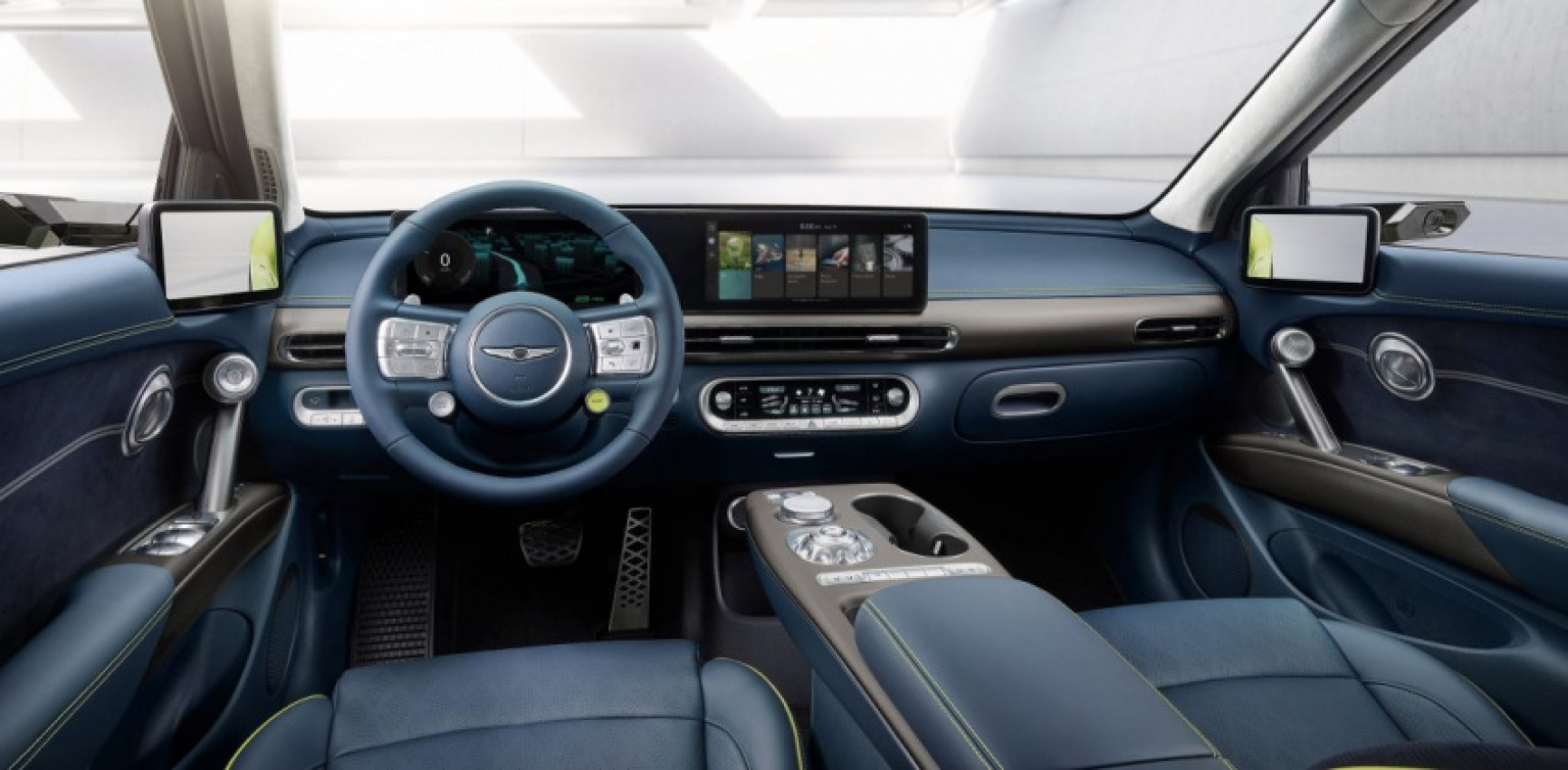 autos, cars, genesis, electric vehicle, does the genesis gv60 have a disco ball?
