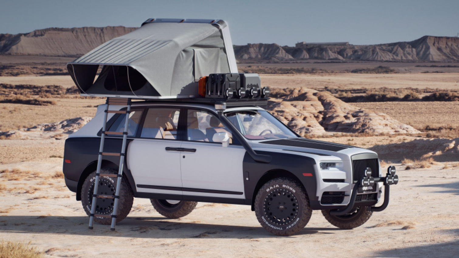 autos, cars, rolls-royce, tuners have given the rolls-royce cullinan an expedition mod
