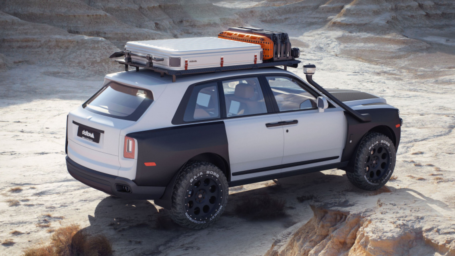 autos, cars, rolls-royce, tuners have given the rolls-royce cullinan an expedition mod