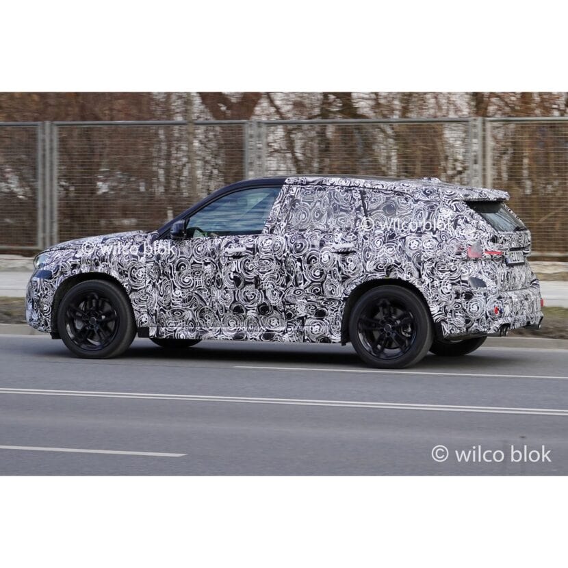 autos, bmw, cars, bmw x1, spy-photos, spied: next-gen bmw x1 ditches exhaust pipes on the ‘ring