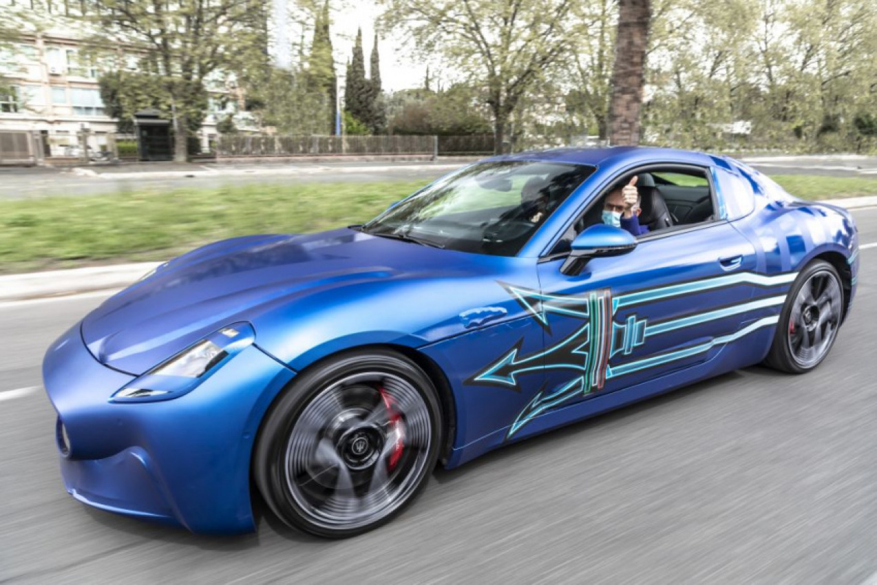 autos, cars, maserati, autos maserati, maserati granturismo folgore takes to the streets with tavares at the wheel