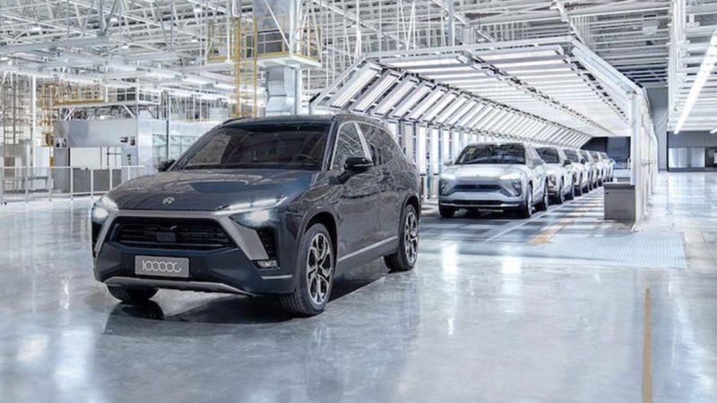 autos, cars, ev news, nio forced to halt production due to covid, supply chain shortages