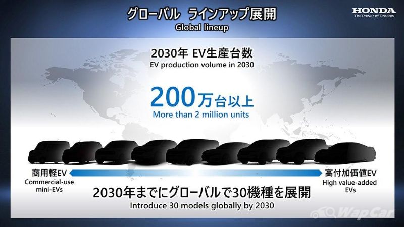 autos, cars, ford, honda, mini, toyota, honda announces rm 33.7k mini-ev for japan, affordable ev outside of japan by 2027, to match toyota with 30 ev models by 2030