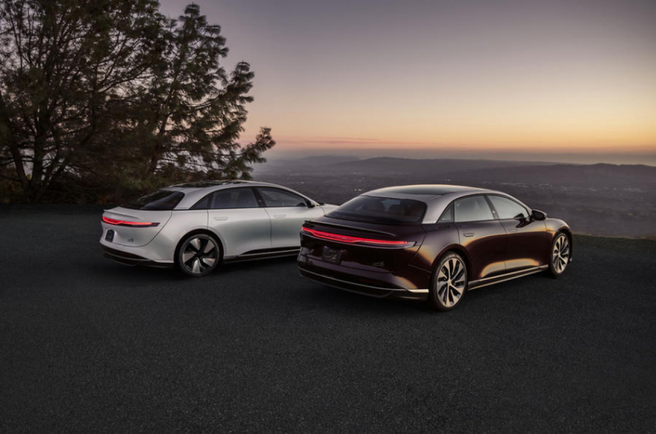 autos, cars, electric vehicle, hp, lucid, car news, electric cars, new cars, lucid air gains 1035bhp grand touring performance model