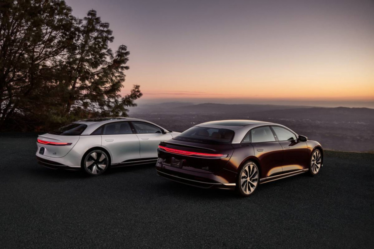 autos, cars, lucid, 2022 lucid air grand touring trim to get more powerful, expensive performance version