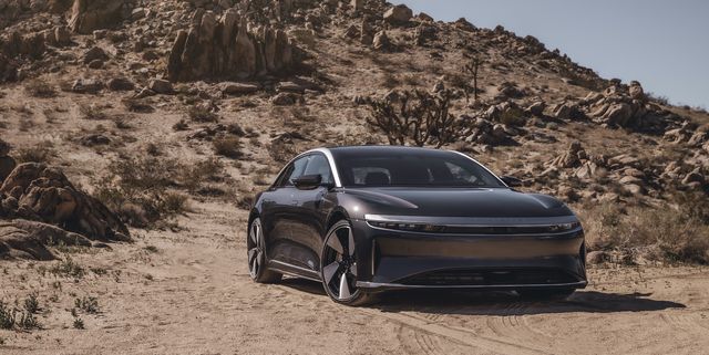 autos, cars, lucid, news, the lucid air grand touring performance hits 60 in 2.6 seconds, goes 446 miles on charge