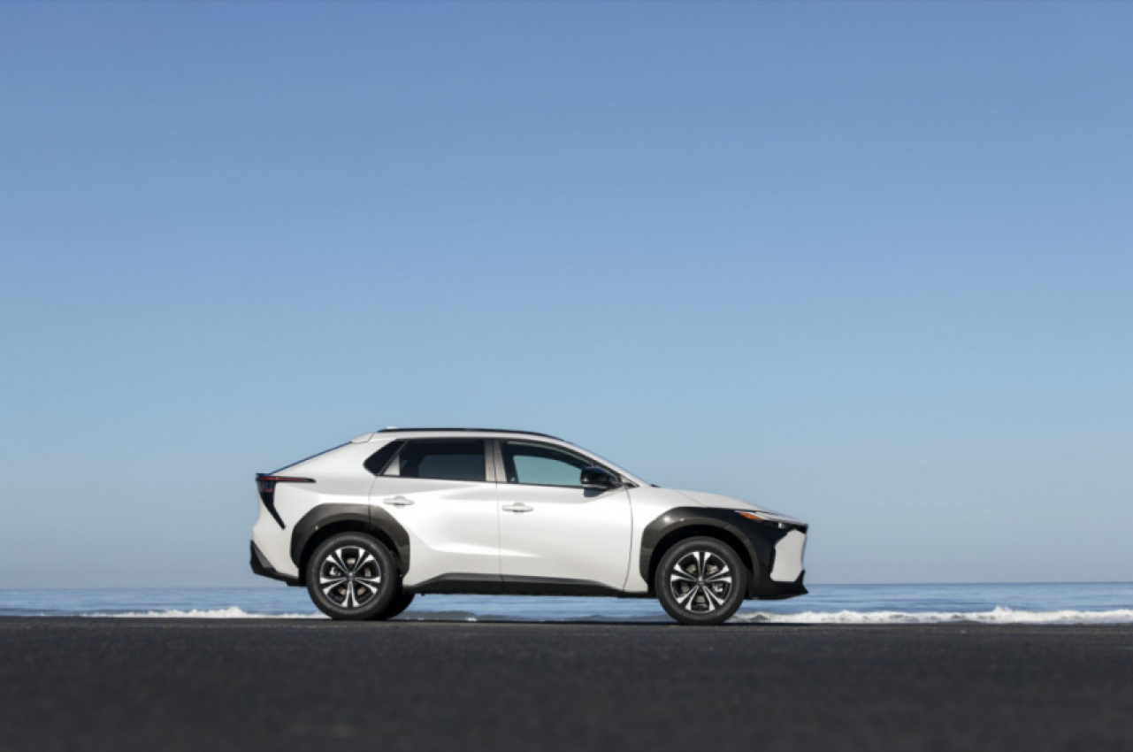 autos, cars, toyota, amazon, android, electric cars, first drives, toyota news, amazon, android, first drive review: 2023 toyota bz4x ev is positioned as the sideshow but upstages hybrid headliners