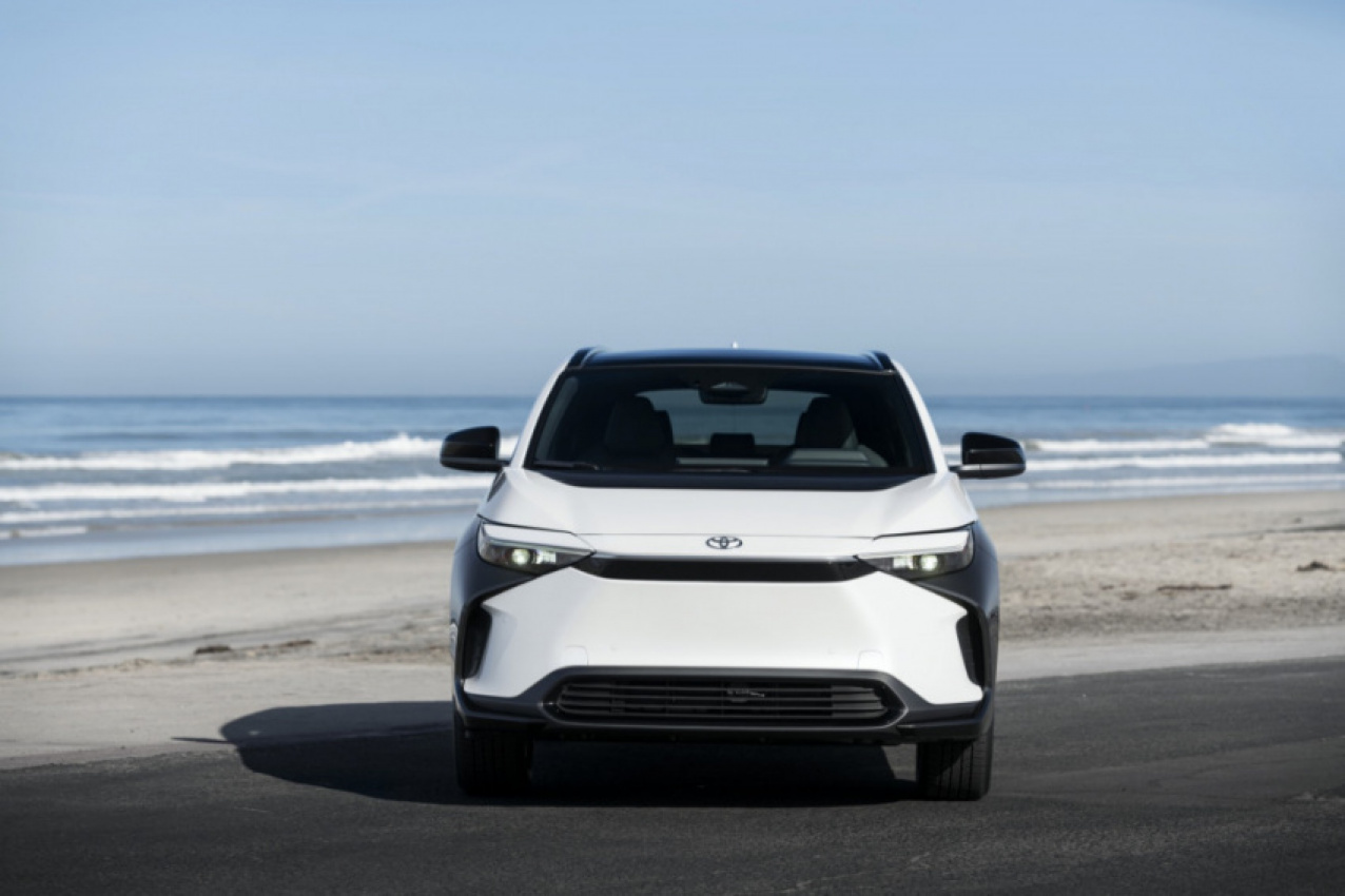 autos, cars, toyota, amazon, android, electric cars, first drives, toyota news, amazon, android, first drive review: 2023 toyota bz4x ev is positioned as the sideshow but upstages hybrid headliners