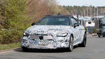 autos, cars, mercedes-benz, mg, mercedes, mercedes-amg cle convertible spied up close near the nurburgring