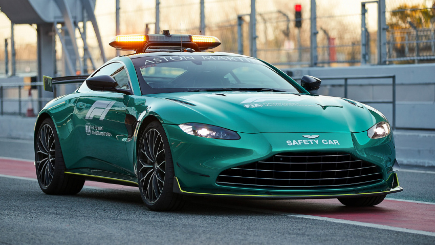 aston martin, autos, cars, f1 drivers think the aston martin safety car is too slow