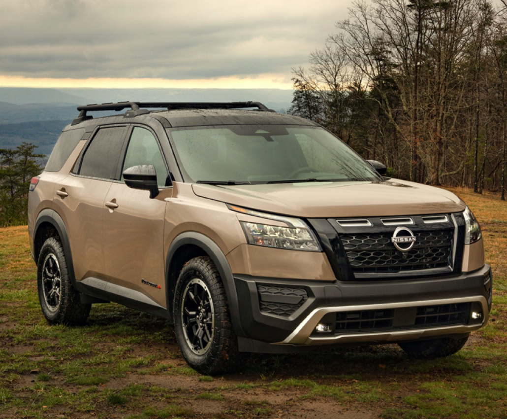 autos, cars, nissan, auto shows, nissan news, nissan pathfinder news, suvs, 2023 nissan pathfinder suv levels up with off-road rock creek grade