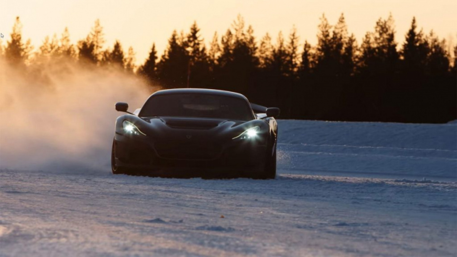 autos, cars, electric vehicle, nevera, rimac, watch the $2.5 million rimac nevera snow drift with 1,900 horsepower