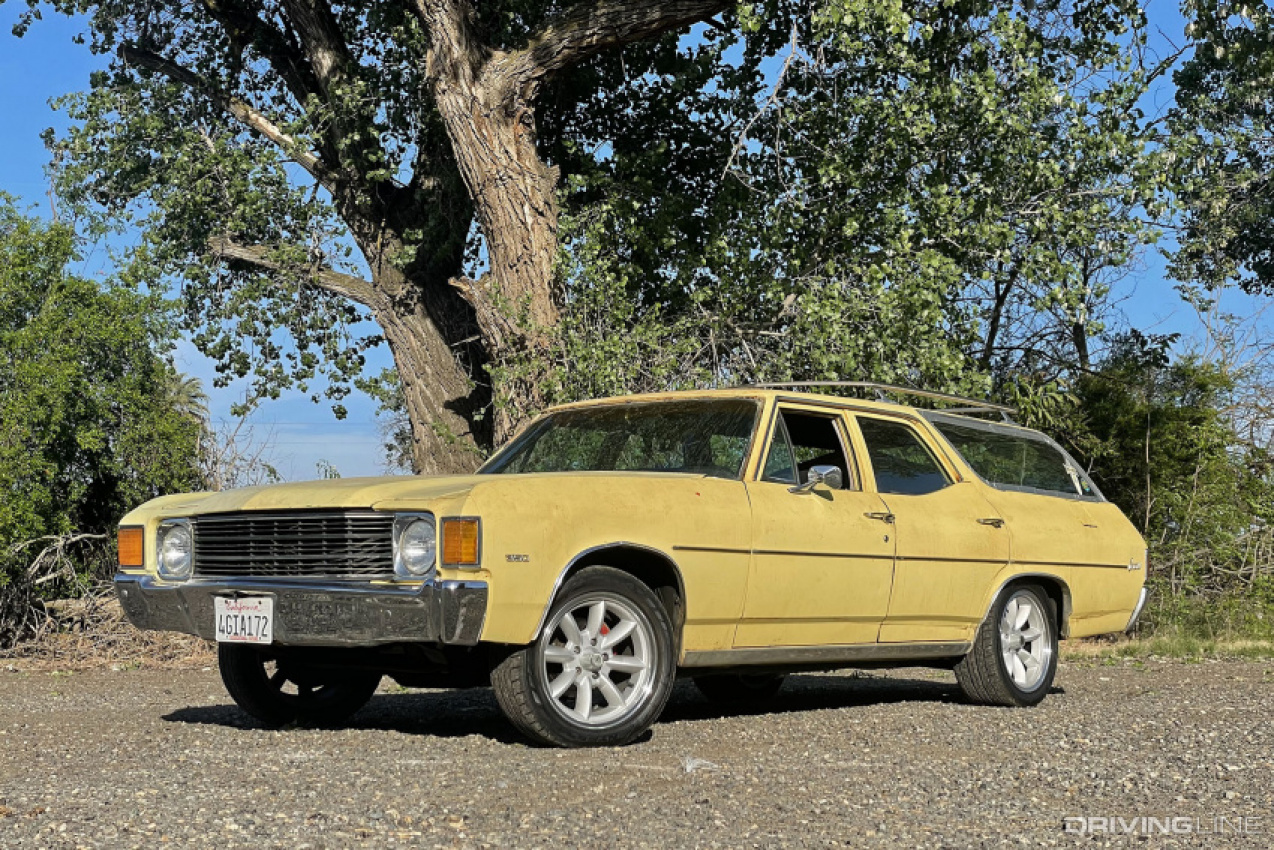 autos, cars, domestic, getting a vehicle back on the road, part 1: fresh rubber helps get our ls-swapped chevelle wagon street-worthy