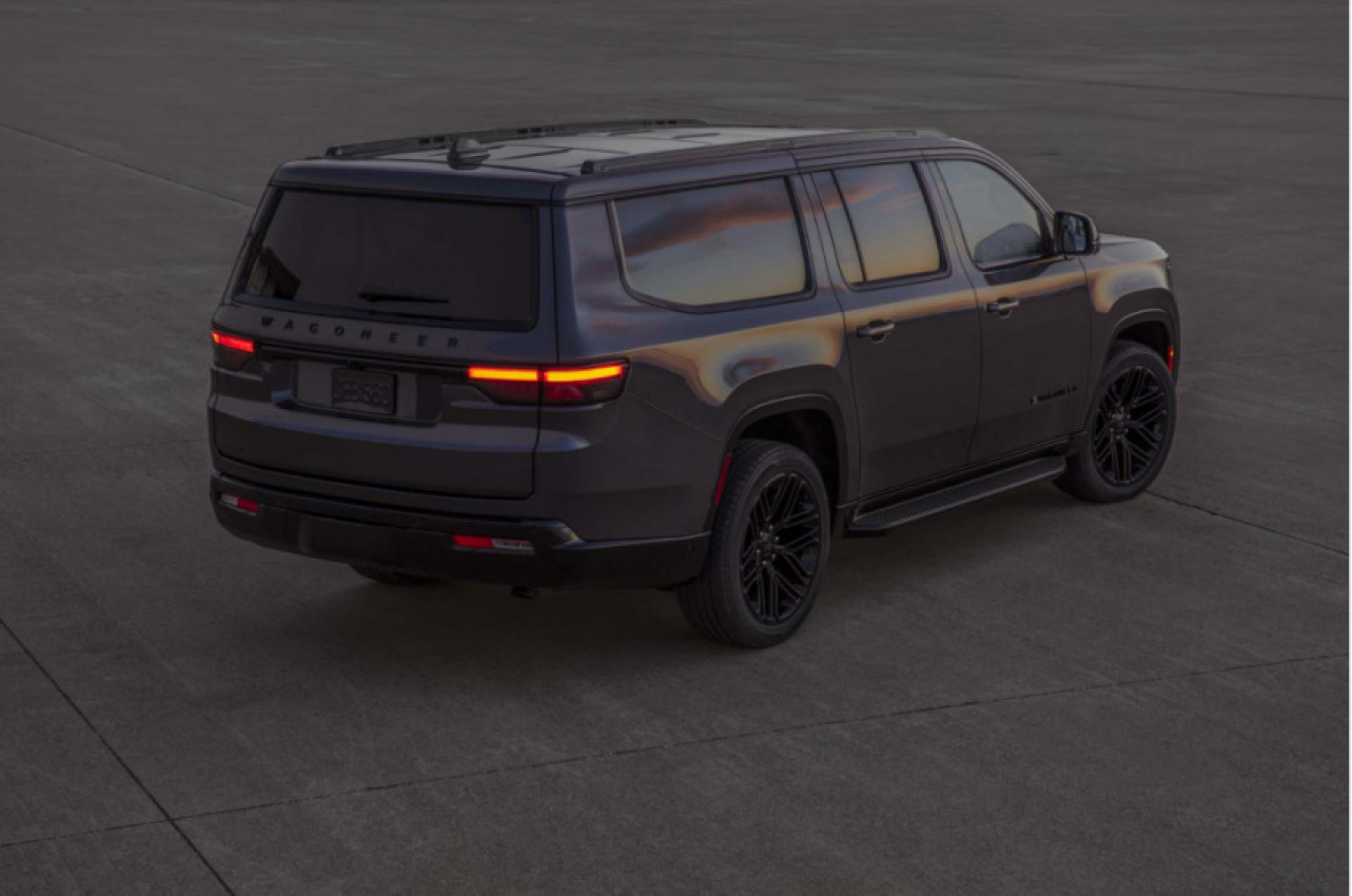 autos, cars, jeep, auto shows, jeep news, jeep wagoneer news, new york auto show, suvs, 2023 jeep wagoneer l and grand wagoneer l go long to take on the chevy suburban